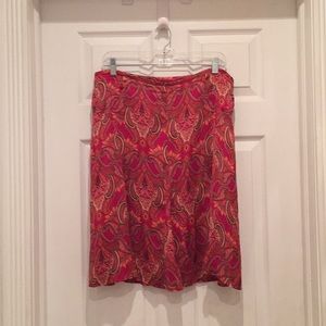 Ann Taylor silk skirt!!